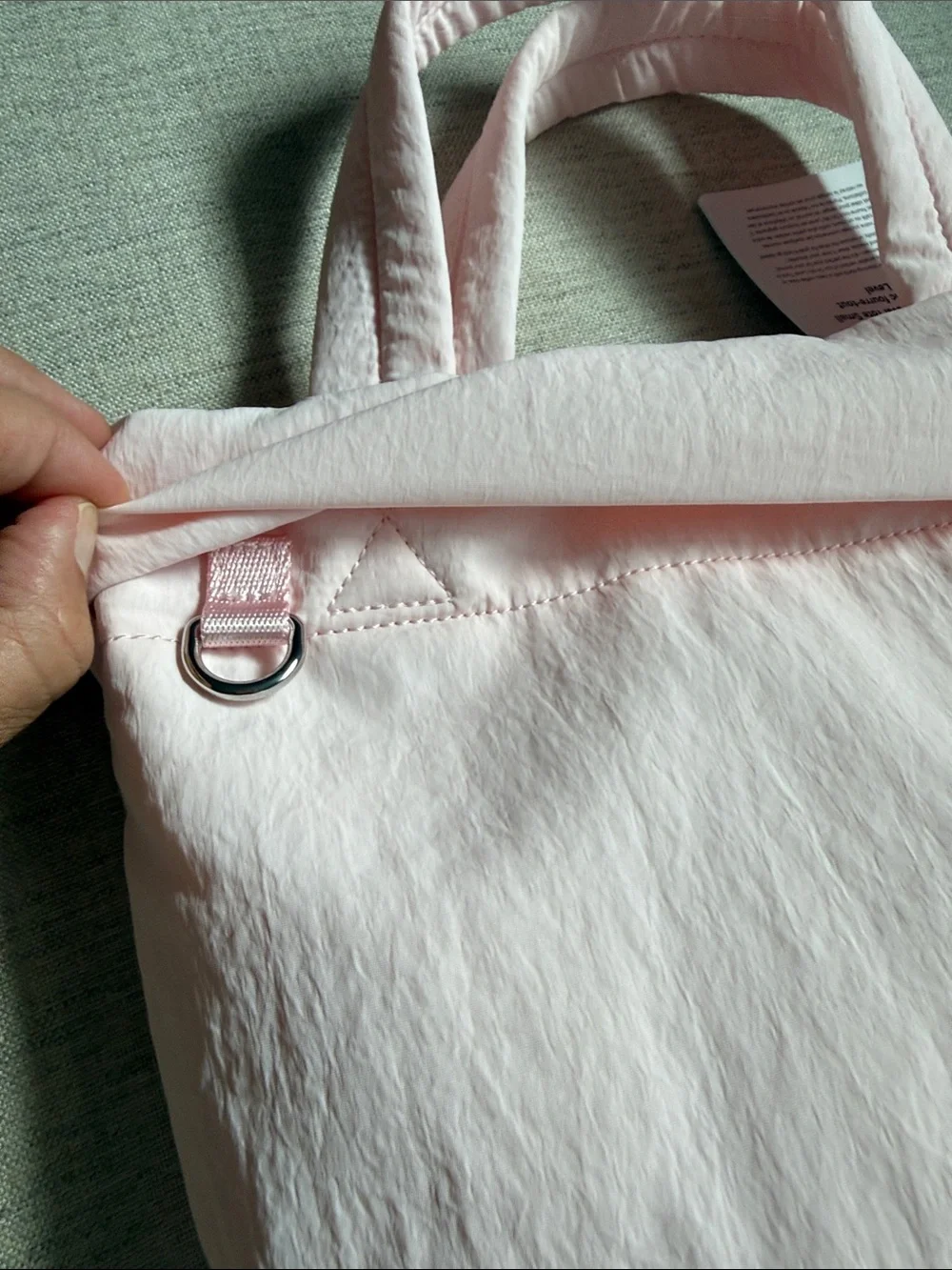 lululemon Pink Pearl On My Level Tote Small 5L Crossbody